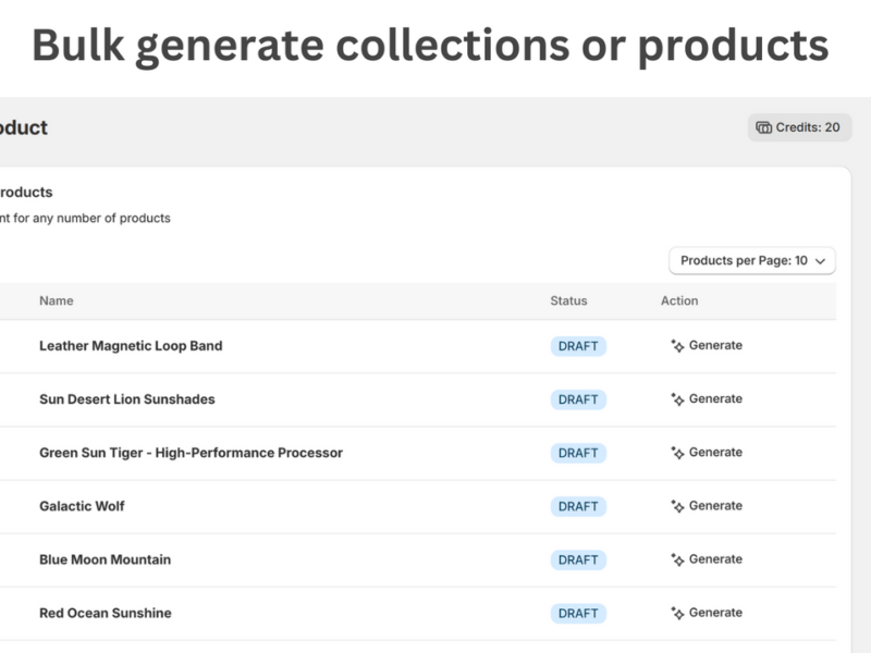 StoreGPT AI Description Writer