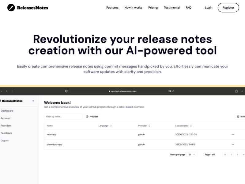 Releasesnotes